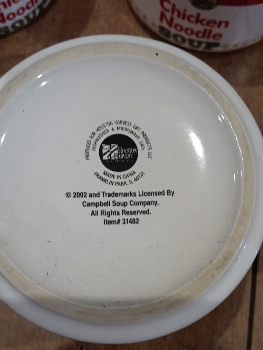 Red Soup-Themed Ceramic Mug Set - Red Campbells Soup - Picture 7 of 8